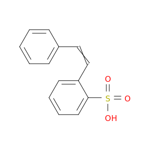 Benzenesulfonic acid, (2-phenylethenyl)-