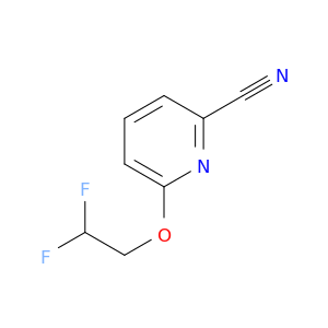 6-(2,2-difluoroethoxy)pyridine-2-carbonitrile