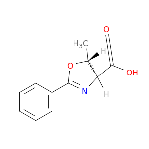 4-Oxazolecarboxylicacid, 4,5-dihydro-5-methyl-2-phenyl-, (4S,5R)-