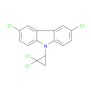 9H-Carbazole, 3,6-dichloro-9-(2,2-dichlorocyclopropyl)-