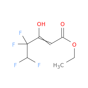 2-Pentenoic acid, 4,4,5,5-tetrafluoro-3-hydroxy-, ethyl ester