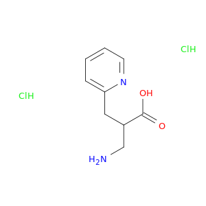 3-amino-2-(pyridin-2-ylmethyl)propanoic acid dihydrochloride