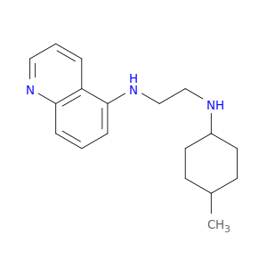 1,2-Ethanediamine, N-(4-methylcyclohexyl)-N'-5-quinolinyl-