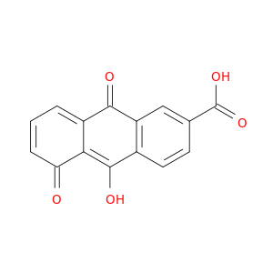 2-Anthracenecarboxylic acid, 5,9-dihydro-10-hydroxy-5,9-dioxo-