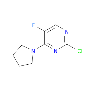 2-氯-5-氟-4-(吡咯烷-1-基)嘧啶