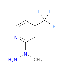 2-(1-METHYLHYDRAZINYL)-4-(TRIFLUOROMETHYL)PYRIDINE