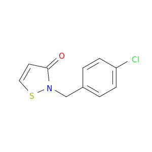 3(2H)-Isothiazolone,2-[(4-chlorophenyl)methyl]-