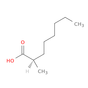 Octanoic acid, 2-methyl-, (2R)-