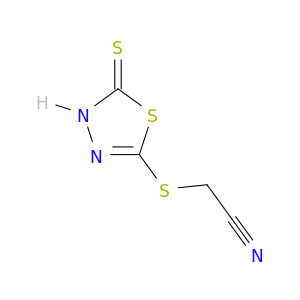 Acetonitrile, [(4,5-dihydro-5-thioxo-1,3,4-thiadiazol-2-yl)thio]-