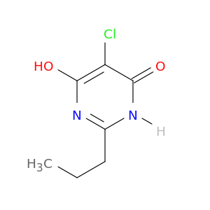 5-chloro-6-hydroxy-2-propylpyrimidin-4(3h)-one