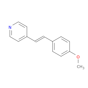 Pyridine,4-[(1E)-2-(4-methoxyphenyl)ethenyl]-