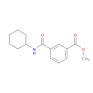 Methyl 3-(cyclohexylcarbamoyl)benzoate