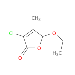 2(5H)-FURANONE, 3-CHLORO-5-ETHOXY-4-METHYL-
