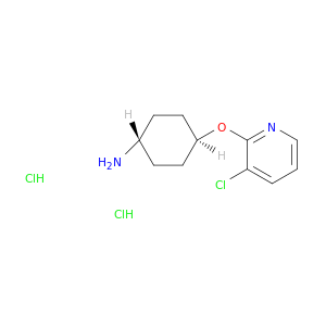 Trans-4-[(3-chloropyridin-2-yl)oxy]cyclohexan-1-amine Dihydrochloride