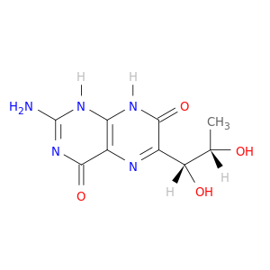 4,7(1H,8H)-Pteridinedione, 2-amino-6-[(1R,2S)-1,2-dihydroxypropyl]-