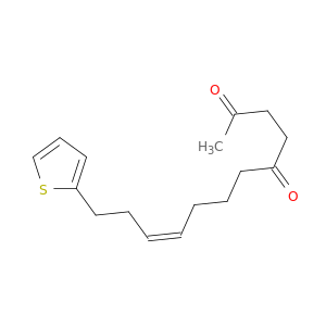 9-Dodecene-2,5-dione, 12-(2-thienyl)-, (Z)-