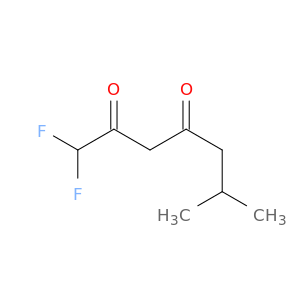 2,4-Heptanedione, 1,1-difluoro-6-methyl-