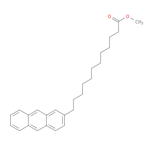 2-Anthracenedodecanoic acid, methyl ester