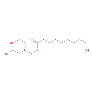 Decanoic acid, [bis(2-hydroxyethyl)amino]methyl ester