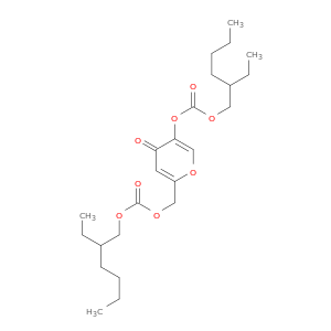 Carbonic acid, 2-ethylhexyl6-[[[[(2-ethylhexyl)oxy]carbonyl]oxy]methyl]-4-oxo-4H-pyran-3-yl ester