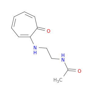 Acetamide, N-[2-[(7-oxo-1,3,5-cycloheptatrien-1-yl)amino]ethyl]-