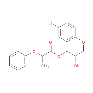 3-(4-chlorophenoxy)-2-hydroxypropyl 2-phenoxypropanoate