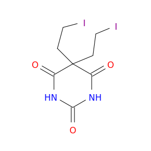 5,5-bis(2-iodoethyl)pyrimidine-2,4,6(1h,3h,5h)-trione