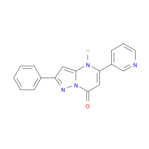 Pyrazolo[1,5-a]pyrimidin-7(4H)-one, 2-phenyl-5-(3-pyridinyl)-