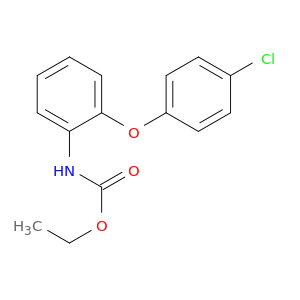 氨基甲酸,[2-(4-氯苯氧基)苯基]-,乙酯