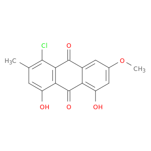 9,10-Anthracenedione, 1-chloro-4,5-dihydroxy-7-methoxy-2-methyl-