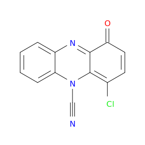 5(1H)-Phenazinecarbonitrile, 4-chloro-1-oxo-