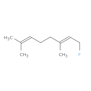 2,6-Octadiene, 1-fluoro-3,7-dimethyl-, (2E)-