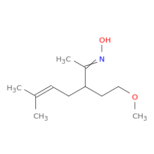 5-Hepten-2-one, 3-(2-methoxyethyl)-6-methyl-, oxime