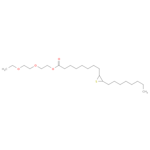 2-(2-ethoxyethoxy)ethyl 8-(3-octylthiiran-2-yl)octanoate