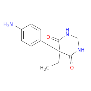4,6(1H,5H)-Pyrimidinedione, 5-(4-aminophenyl)-5-ethyldihydro-
