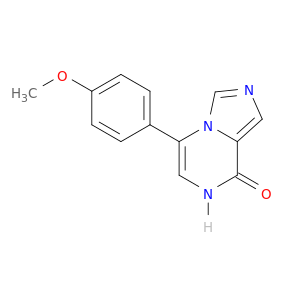 Imidazo[1,5-a]pyrazin-8(7H)-one, 5-(4-methoxyphenyl)-