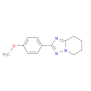 [1,2,4]Triazolo[1,5-a]pyridine, 5,6,7,8-tetrahydro-2-(4-methoxyphenyl)-