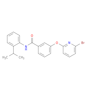 Benzamide, 3-[(6-bromo-2-pyridinyl)oxy]-N-[2-(1-methylethyl)phenyl]-