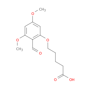 Pentanoic acid, 5-(2-formyl-3,5-dimethoxyphenoxy)-