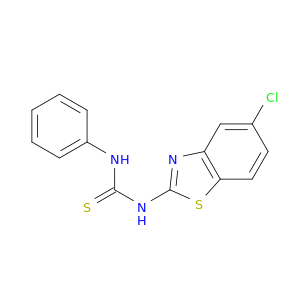 Thiourea, N-(5-chloro-2-benzothiazolyl)-N'-phenyl-