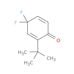 2,5-Cyclohexadien-1-one, 2-(1,1-dimethylethyl)-4,4-difluoro-