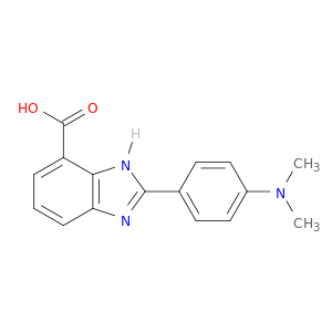 1H-Benzimidazole-7-carboxylicacid, 2-[4-(dimethylamino)phenyl]-
