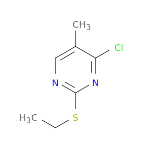 4-氯-2-(乙基硫基)-5-甲基嘧啶