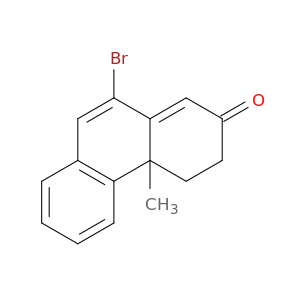 2(3H)-Phenanthrenone, 10-bromo-4,4a-dihydro-4a-methyl-