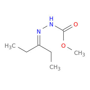 Hydrazinecarboxylic acid, (1-ethylpropylidene)-, methyl ester