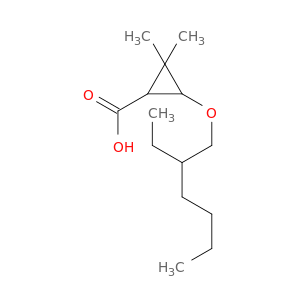 Cyclopropanecarboxylic acid, 3-[(2-ethylhexyl)oxy]-2,2-dimethyl-