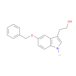 1H-Indole-3-ethanol, 5-(phenylmethoxy)-