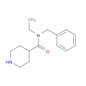 N-Benzyl-N-ethylpiperidine-4-carboxamide