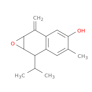 Naphth[2,3-b]oxiren-4-ol,1a,2,7,7a-tetrahydro-5-methyl-2-methylene-7-(1-methylethyl)-