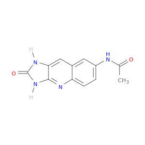Acetamide, N-(2,3-dihydro-2-oxo-1H-imidazo[4,5-b]quinolin-7-yl)-